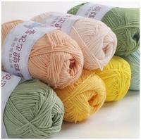 2025 Hot Selling 4 Strand Milk Cotton Blended Yarn 16S High Tenacity Anti-Pilling Super Soft Eco-Friendly Recyclable Weaving