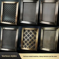 Tôle d'aluminium perforée décorative à trous ronds pour façade de bâtiment