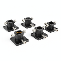 Cadre adaptateur en aluminium usiné CNC de haute précision pour équipements optiques, systèmes laser et instruments de laboratoire