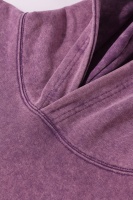 Sweat-shirt unisexe personnalisé 400G épais délavé style vintage avec logo et épaules tombantes pour marques de vêtements