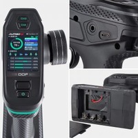 Control Remoto DUMBORC DDF-350 2.4GHz 10CH con Telemetría de 350m y Seguimiento de Cabeza para Autos y Barcos RC