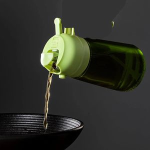 470ml Mist 2 in 1 Olive <b>Oil</b> <b>Dispenser</b> Bottle Premium Glass <b>Oil</b> Spray Bottle <b>Oil</b> Sprayer for <b>Cooking</b> - Product Image 3