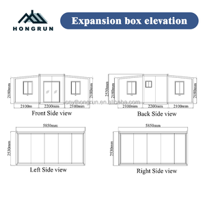 Casa contenedor expandible Casas prefabricadas Lujo Gran espacio Móvil Casas extensibles Casas Casa prefabricada Precio <span class=keywords><strong>Etong</strong></span> - Product Image 6
