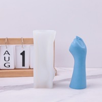 Moule en silicone pour vase à fleurs irrégulières, pièce de présentation en plâtre pour bougie parfumée DIY, pierre diffuseur
