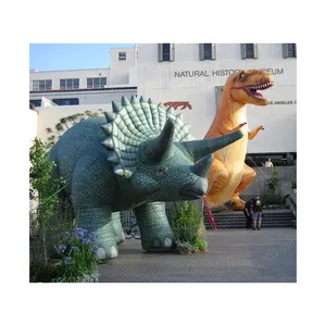 Dinossauro inflável enorme inflável, 20 pés para exibição dinossauro gigante para propaganda