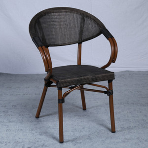 Venta directa del fabricante jardín al aire libre moderno de mimbre <span class=keywords><strong>Bistro</strong></span> <span class=keywords><strong>Frances</strong></span> de sillas de comedor - Product Image 2