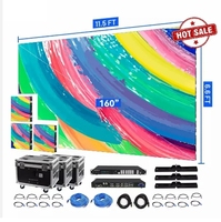 Panel Video Wall LED UHD P2.6 Full-Color Sistem Lengkap Poster Digital SDK untuk Penggunaan di Lift Pusat Perbelanjaan-Dalam Ruangan LED 3.91mm