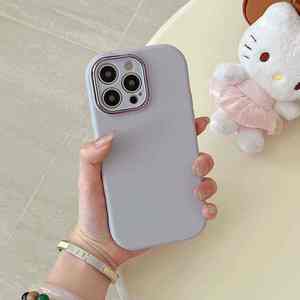 เคสโทรศัพท์คุณภาพสูงแบบไฮบริดพรีเมียม รุ่น E11 สีมาการองสวยงาม พร้อมตัวป้องกันเลนส์กล้องเต็มรูปแบบ สำหรับ iPhone 16 Pro Max 15 Pro 14 - Product Image 5