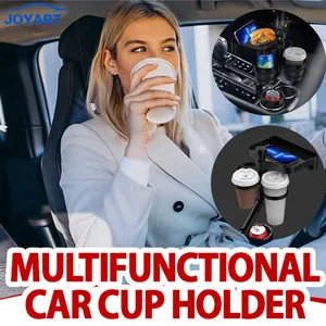 2022 동향 제품 새로운 도착 360 자동차 트레이 자동차 회전 회전 브래킷 여행 음료 컵 홀더 커피 테이블 음식 트레이