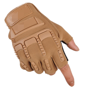 Guantes Tácticos DF sin Dedos con Protección Contra Impactos y Absorción de Vibraciones para Motocicleta - Product Image 2
