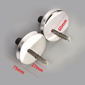 Tornillos Universales para Asiento de Inodoro, Material PP, Kit Completo de Fijación con Pernos a Presión, Accesorios para Tapa de Inodoro Doméstico - Product Image 2