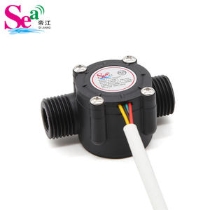 Détecteur de débit d'eau à effet Hall pour chauffe-eau solaire à 4 points, capteur de débit d'eau, détection de température, testeur à quatre fils G1/2 - Product Image 2