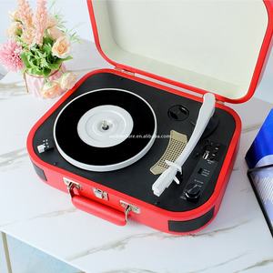 <span class=keywords><strong>Lecteur</strong></span> de disque <span class=keywords><strong>vinyle</strong></span> Blue Tooth complet dans un style de petite <span class=keywords><strong>valise</strong></span> à prix populaire - Product Image 5