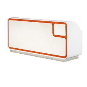 logo Design Front Lobby <b>Desk</b> Salon Reception <b>Desks</b> for Sale Office Furniture World - Product Image 2