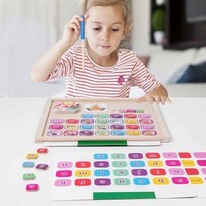 Juego Educativo Multifuncional para Aprender Jugando, Letras Magnéticas, Alfabeto, Juego de Mesa ABC - Product Image 2