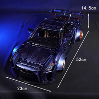 KBOX 10221 Modèle de voiture de course technique et éducative 2389pcs Briques Puzzle Jouet Cadeau de Noël pour enfant DIY Model Building Block Sets