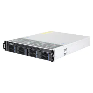 Cina performance personalizzate alta e basso prezzo Xeon gold 6150 18Core 2.7GHZ 550W alimentatore Reduntdant 2 u8bay Rack storage