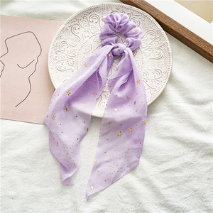 Coleteros Elásticos de Alta Calidad para Primavera/Verano, con Lazo de Chifón y Estrella, para Mujer - Product Image 5
