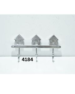 Handmade House Design Metal <b>Wall</b> Hook <b>Rack</b> Decorative <b>Key</b> Holder & Coat Hook <b>for</b> Home Available <b>for</b> Sale - Product Image 2