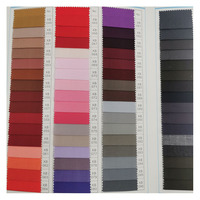Doux 80% polyester 20% coton uni T/C poche vêtements tissu pour poche