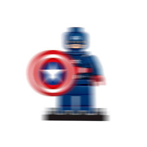 Высококачественный конструктор из АБС-пластика, 4,5 см, мини-блоки для сборки, модель супергероя, масштаб 1:1, дропшиппинг - Product Image 2