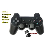 Manette de jeu sans fil 2.4Ghz OEM Contrôleur USB Joystick USB pour PC PS2/PS3 Console de jeu vidéo Android TV BOX Téléphone