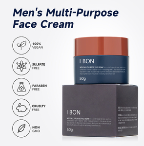 <span class=keywords><strong>Crema</strong></span> <span class=keywords><strong>Viso</strong></span> <span class=keywords><strong>Uomo</strong></span> OEM 50g Tutto-in-Uno <span class=keywords><strong>Idratante</strong></span> Riparatore con Niacinamide, Ceramide e Squalano - Product Image 2