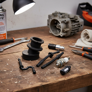 Kit CKD per Motosega Stihl MS290 029: Tubo Olio, Tubo Carburante, Filtro, Collettore di Aspirazione, Cavo Impulsi, Candela - Compatibile con il Modello - Product Image 3