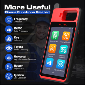 Autel maxiim km100e phổ Bộ máy phát điện chính, Immobilizer lập trình chính, <span class=keywords><strong>transponder</strong></span> đọc nhân bản và immo học tập - Product Image 2