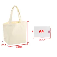 Sac à bandoulière promotionnel en coton pour courses, sac fourre-tout durable en toile de coton