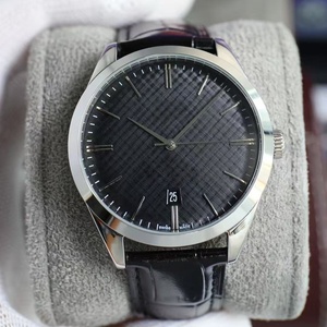 Reloj de Diseño Moderno y Elegante, Mecánico Automático con Reserva de Marcha, Cristal de Zafiro, Resistente al Agua 20m, Correa de Cuero Vacuno de Alta Calidad - Product Image 1