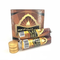 Charbon à chicha YKS OEM Brand 33mm Golden Coal, briquettes rondes instantanées sans fumée, pour encens
