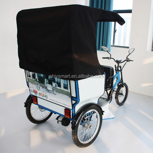 Fabrication Pedal Assist <span class=keywords><strong>3</strong></span> roues Taxi Bike Tricycle électrique avec siège passager - Product Image 1