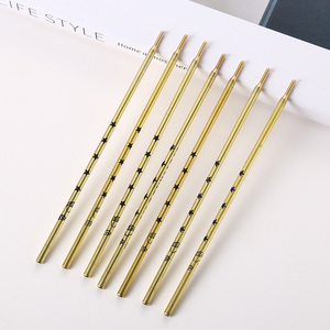 Tuyau argent <span class=keywords><strong>recharge</strong></span> stylo prix raisonnable corps en métal métal pour vêtement chaussures sac de marquage en cuir stylo à bille stylo promotionnel 1.2 - Product Image 4