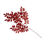 Follaje Artificial Realista de Estilo Moderno y Ecológico, Hojas de Clematista y Banyan, Decoración Verde para Bodas, Ceremonias y Salones