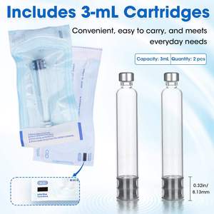 3ml Sterile Glass Cartridge Bottle for Cosmetic Liquid Packaging <b>Refillable</b> Tube Compatible with Reusable Injection <b>Pen</b> - Product Image 5