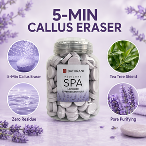 BATHRANI - <span class=keywords><strong>Spa</strong></span> para Pies con Aroma Natural a Leche de Cristal y Miel/Granada, Eficaz para Relajar los Músculos Adoloridos y Calmar el Sueño - Product Image 4