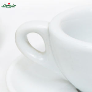 Taza de Espresso Italiana de 50 ml al por Mayor |   Taza semicircular para mango de doble boquilla de 58 mm |   Taza de Café de Cerámica para Máquinas de Cápsulas y Espresso - Product Image 5