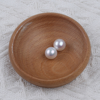 5A Grade 10-11mm naturel blanc forme ronde perles Edison perle d'eau douce en vrac pour la fabrication de bijoux