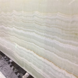 مارمر حكمت الرخام الأبيض العقيق لوح شروق الشمس بلاط حجر البهجة - Product Image 4