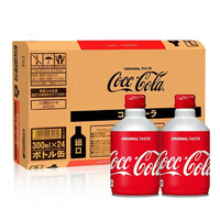Le Japon a importé des boissons de coca originales 300ML Cola Collection Edition Cola en bouteille boisson gazeuse boisson gazeuse en gros