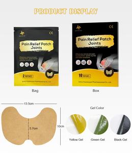 통증 완화를위한 쑥 오일 농축 나비 패치 좌골 신경통 및 활액낭염 뜸 제품 - Product Image 4