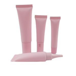 Tubes cosmétiques en plastique rose MLM avec bouchon à vis, contenants vides à presser pour maquillage et soins de la peau, 8 ml, 15 ml, matériau PPC, gloss à lèvres - Product Image 1