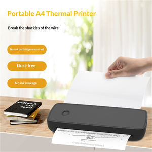 <b>Portable</b> A80 203Dpi A4 Thermal <b>Printer</b> Wireless Inkless Bluetooth USB Label Receipt Barcode <b>Printer</b> for Office Home Travel - Product Image 3