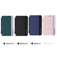 Étui portefeuille en cuir PU avec support pour stylet, protection intégrale antichoc pour iPhone Duo et Galaxy Z Fold 8 Ultra 8 7 6 5 4