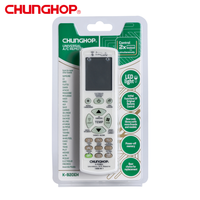 Control Remoto Universal para Aire Acondicionado K-920EH OEM con Código Fijo, Plástico, 16 Botones