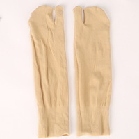 Chaussettes fines en velours de soie tricotées pour femmes, printemps-été, opaques, à deux orteils, antibactériennes, écologiques, couleurs personnalisables