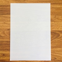 Papier publicitaire en film semi-transparent brillant à dos magnétique, écologique, avec impression couleur laser recto-verso