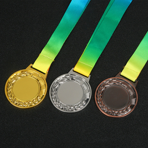 Fabrication de médailles Pas de minimum métal Football Football Basketball Volleyball <span class=keywords><strong>Gymnastique</strong></span> Danse Sport Médailles de course Médaille vierge personnalisée - Product Image 2