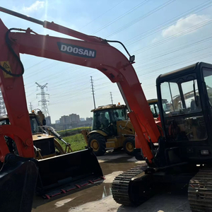 Doosan รถขุด Dh55มือสองรถขุด Dh55 DH60 DH75 DX55 Doosan55ขุดขนาดเล็กพร้อมใบมีดดันดิน6ตันพร้อมส่ง - Product Image 5